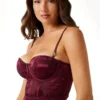 Mara Padded Lace Bustier