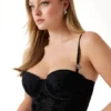 Mara Padded Lace Bustier
