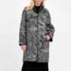 Marciano Jacquard Wool-Blend Coat