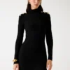 Marciano Rib-Knit Mini Dress