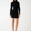 Marciano Rib-Knit Mini Dress