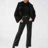 Margot Longline Faux-Fur Coat