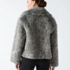 Margot Longline Faux-Fur Coat