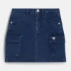 Maria Denim Cargo Skirt (7-14)