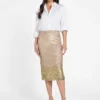 Marilyn Sequin Midi Skirt