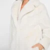 Maya Longline Faux-Fur Coat