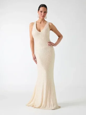 Meldon Sequins Maxi Gown