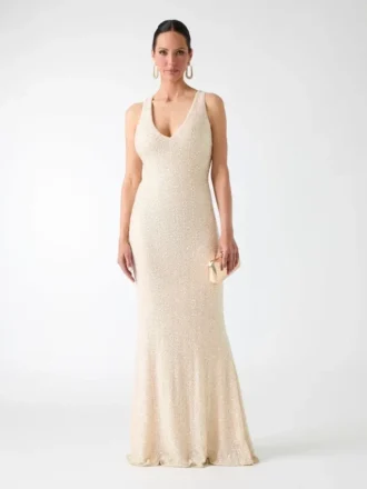 Meldon Sequins Maxi Gown