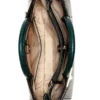 Melinda Python-Print Handbag