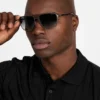 Metal Aviator Sunglasses