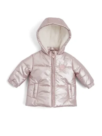 Metallic Puffer Coverall (0-24M)