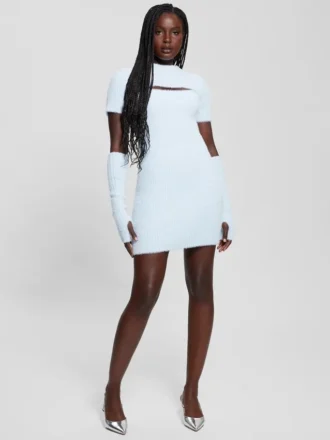 Meteor Detached Sleeve Knit Dress