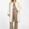 Mia Sherpa Midi Coat