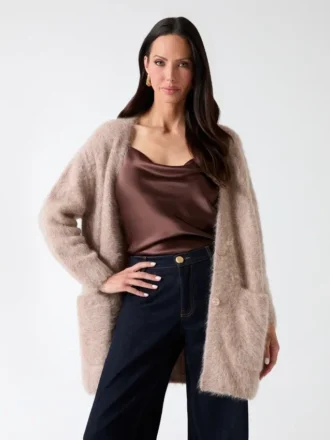Michaela Alpaca-Blend Cardigan