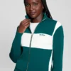 Michela Color-Block Sweater Jacket