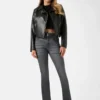Miko Faux-Leather Moto Jacket