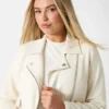 Miko Faux-Leather Moto Jacket