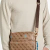 Milano Quattro G Double-Zip Crossbody
