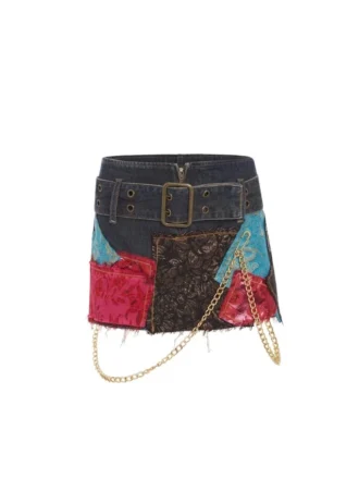 Mini Denim Skirt