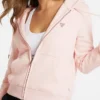 Mini Patch Zip-Up Sweatshirt