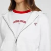 Mini Patch Zip-Up Sweatshirt