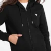 Mini Patch Zip-Up Sweatshirt