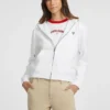 Mini Patch Zip-Up Sweatshirt