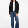 Mini Patch Zip-Up Sweatshirt