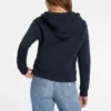 Mini Patch Zip-Up Sweatshirt