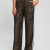 Mini Sequins Long Straight Pants