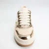Miram Low-Top Metallic Sneakers