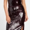 Misty Sequin Midi Skirt