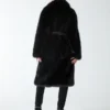 Molly Faux-Fur Wrap Coat