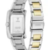 Multi-Tone and Black Square Analog Watch