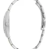 Multi-Tone Crystal Square Analog Watch