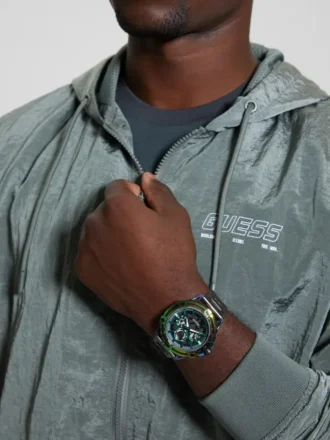 Multicolored Multifunction Silicon Watch