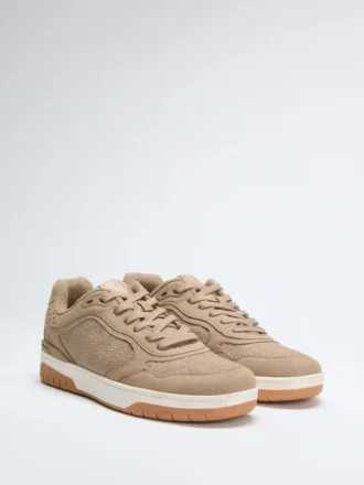 Nanon Quattro G Faux-Suede Sneakers