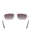 Narrow Aviator Sunglasses