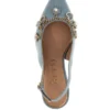 Naska Charm Denim Sling-Back Heels
