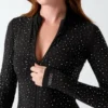 Nati Rhinestone Ski Jumpsuit