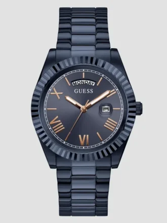 Navy Analog Watch