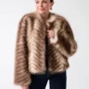 Nerissa Faux-Fur Jacket