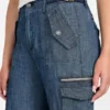 Nessi Denim Cargo Pants