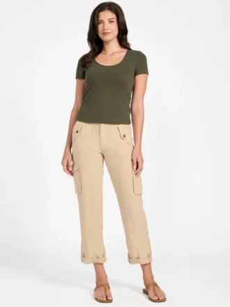 Nessi Linen Cargo Pants