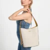 Nicolette Canvas Large Bucket Bag