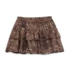 Noel Leopard Layered Skirt (7-14)