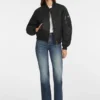 Nylon Bomber Jacket