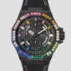 Nylon Rainbow-Crystal Multifunction Watch