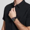 Nylon Rainbow-Crystal Multifunction Watch