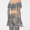 Off-The-Shoulder Lace Top